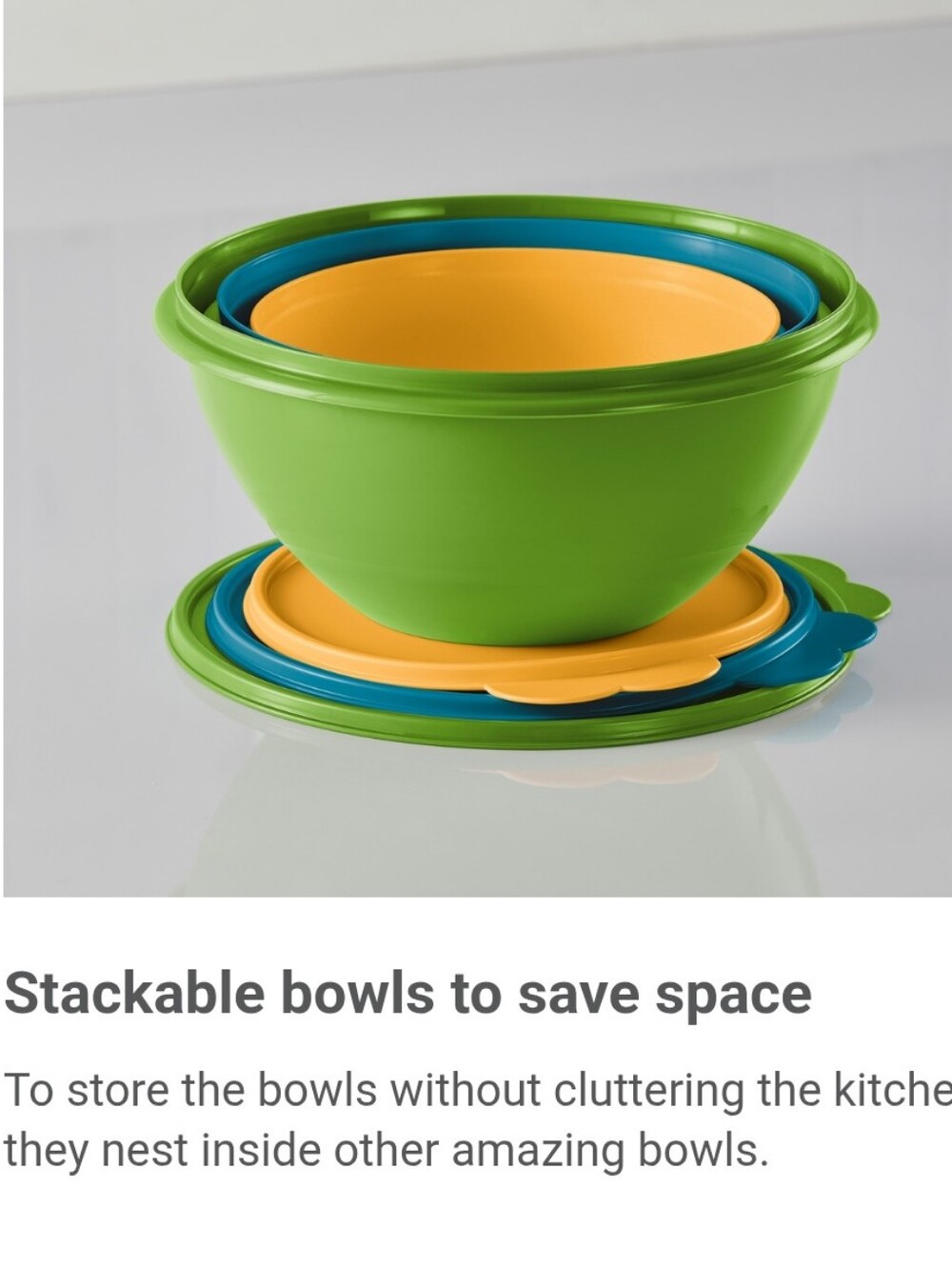 Tupperware Wonderlier Collection 8-PC Food Storage Containers - Picture 7 of 16